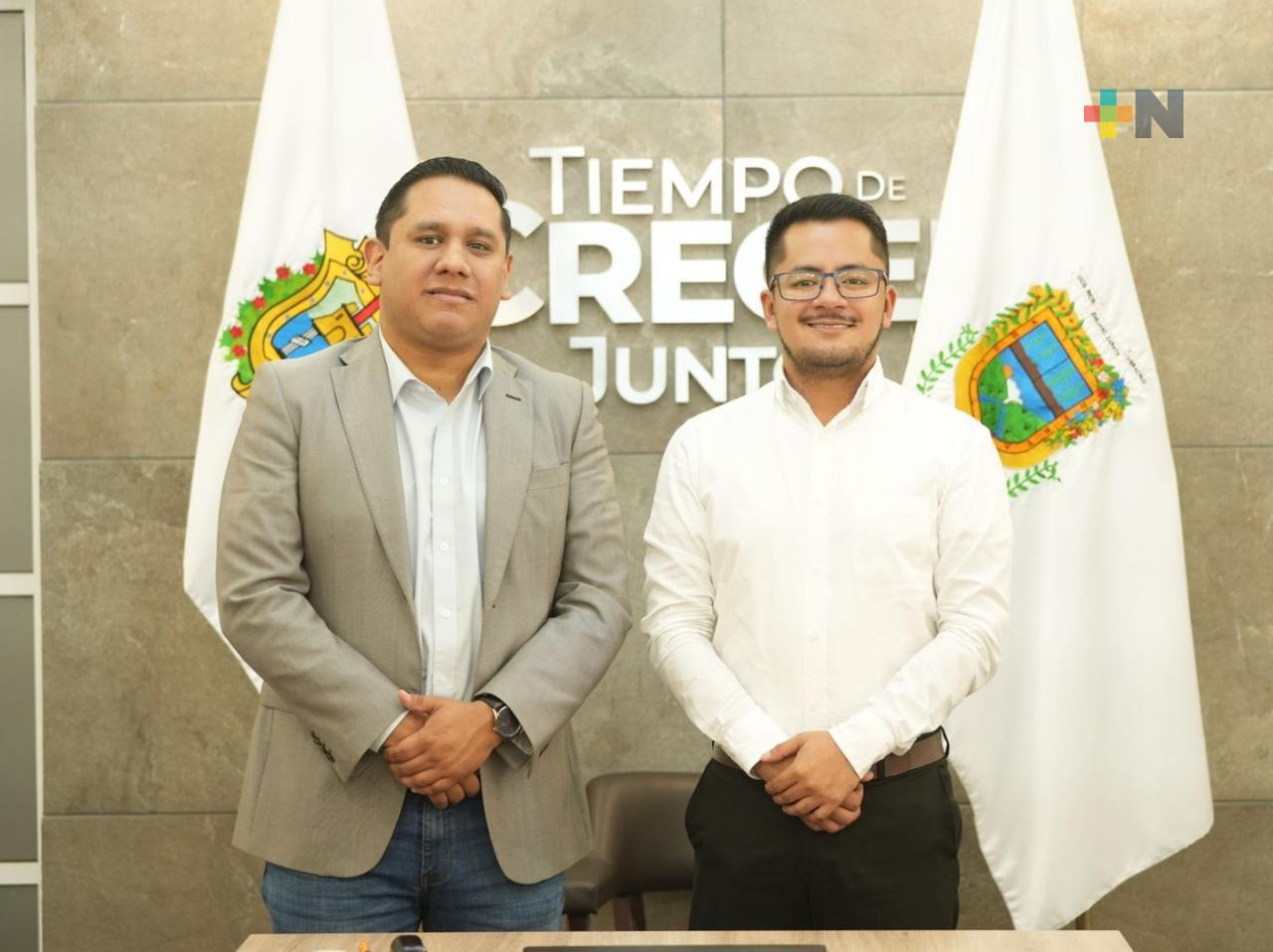 Acuerdan CEAPP y Ayuntamiento de Emiliano Zapata acciones para garantizar libertad de expresión