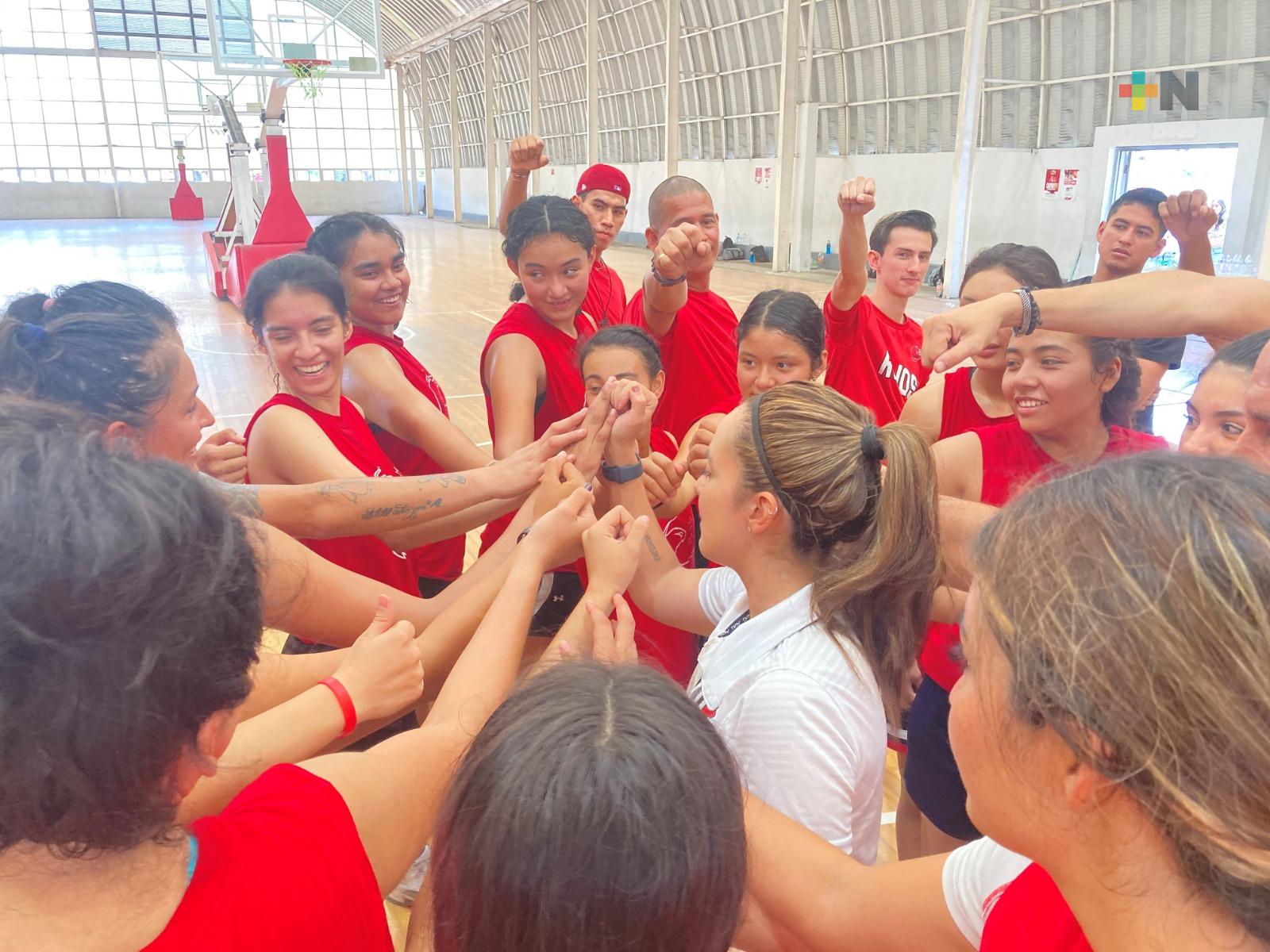 Concluyen con éxito el campamento y observación de jugadores en Halcones Rojos