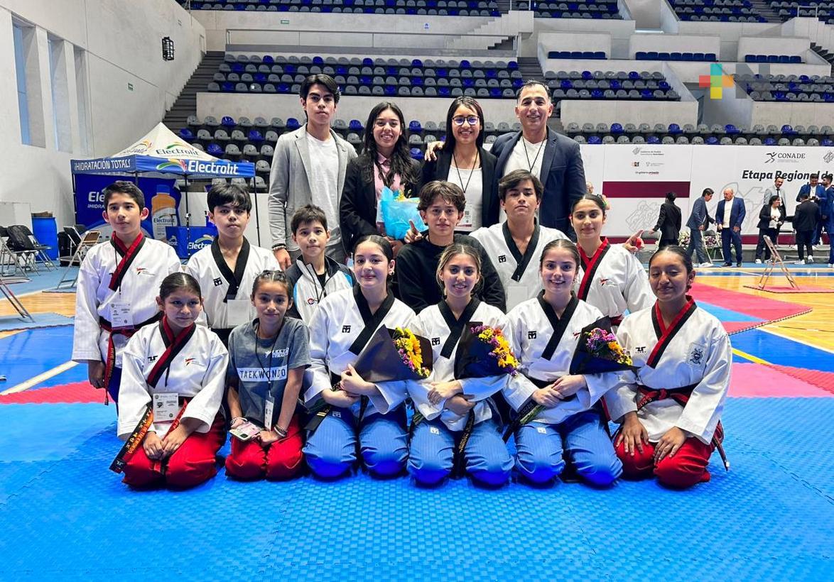 Definen delegación veracruzana de taekwondo que competirá en Nacionales Conade