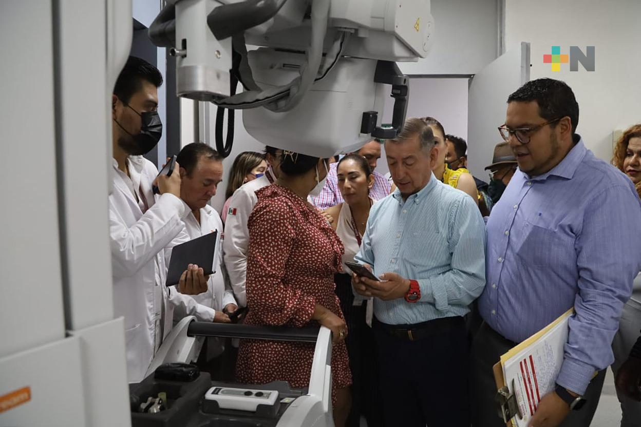 Reactiva Issste servicio de mastografía en Clínica Hospital Xalapa