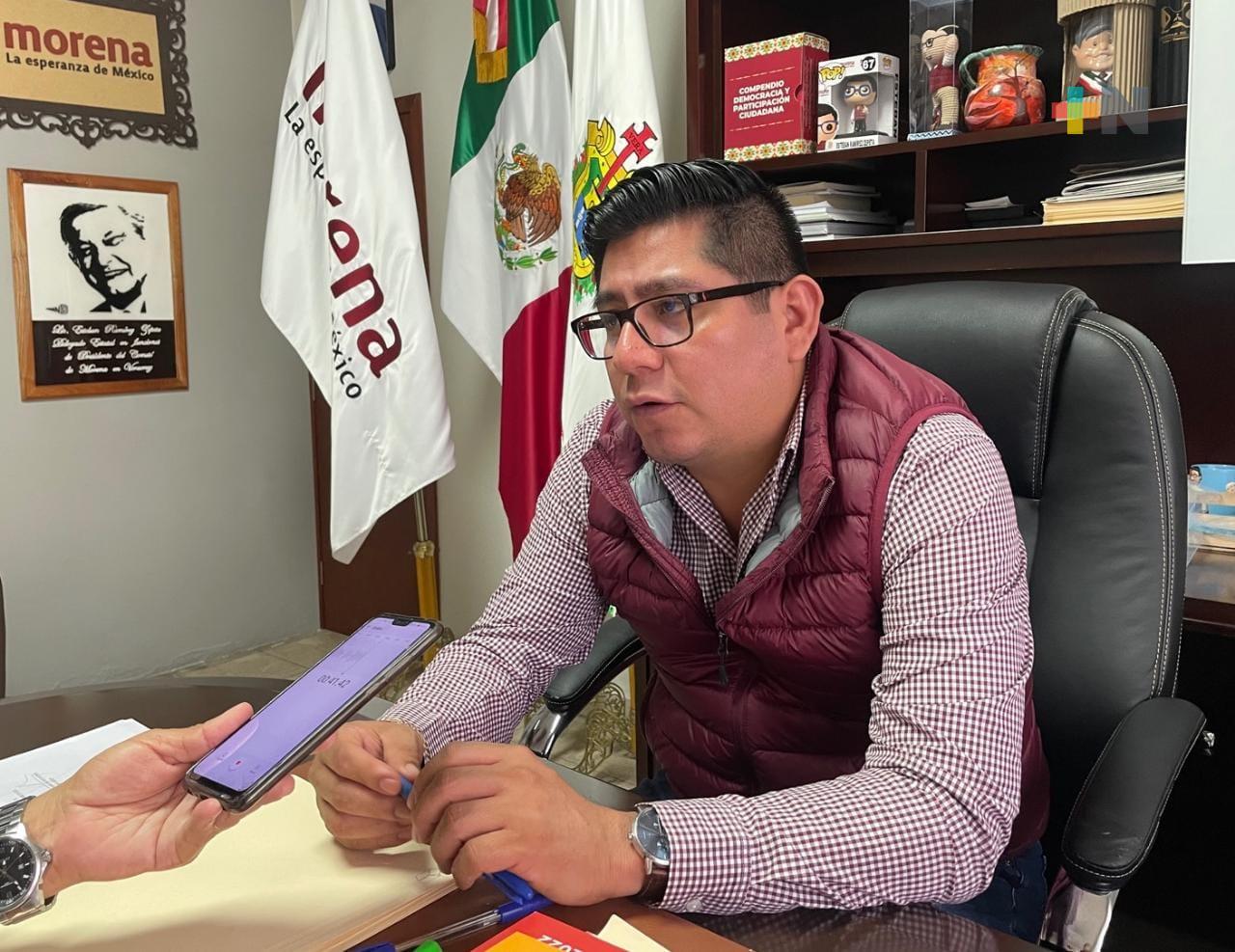 En Veracruz, Morena seguirá arrasando en el 2024: Esteban Ramírez
