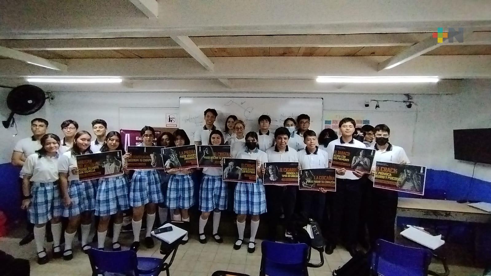 Inician prevención de adicciones en Martínez de la Torre