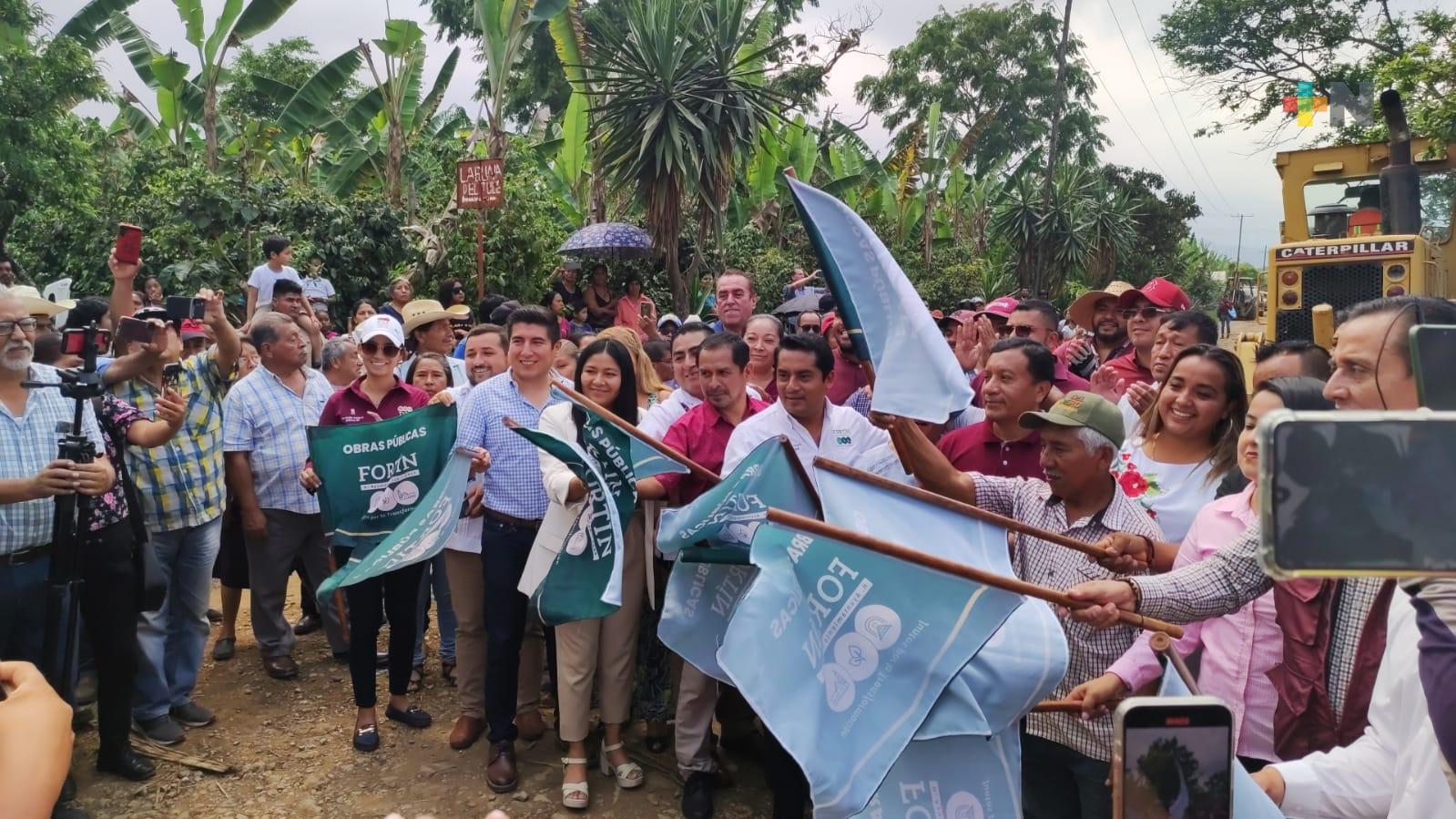 Invertirá Gobierno de Veracruz 24 mdp en camino Monte Blanco-La Palma-Calzada Morelos