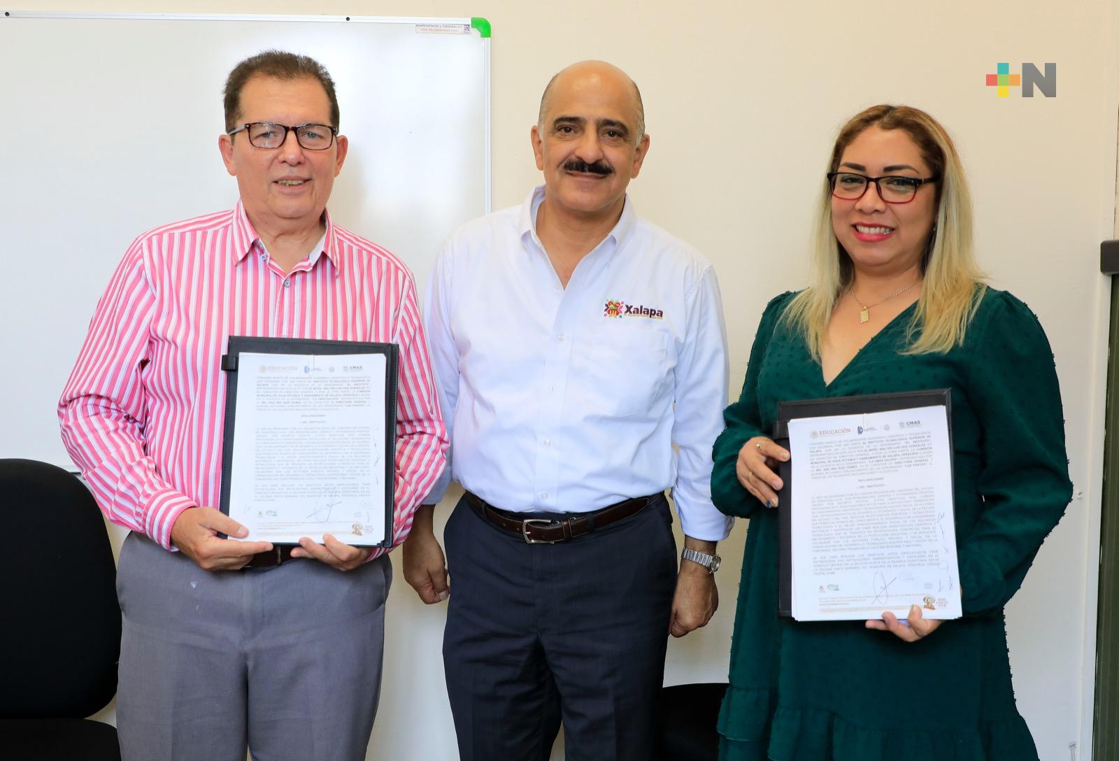 CMAS y Tecnológico de Xalapa firman convenio de colaboración