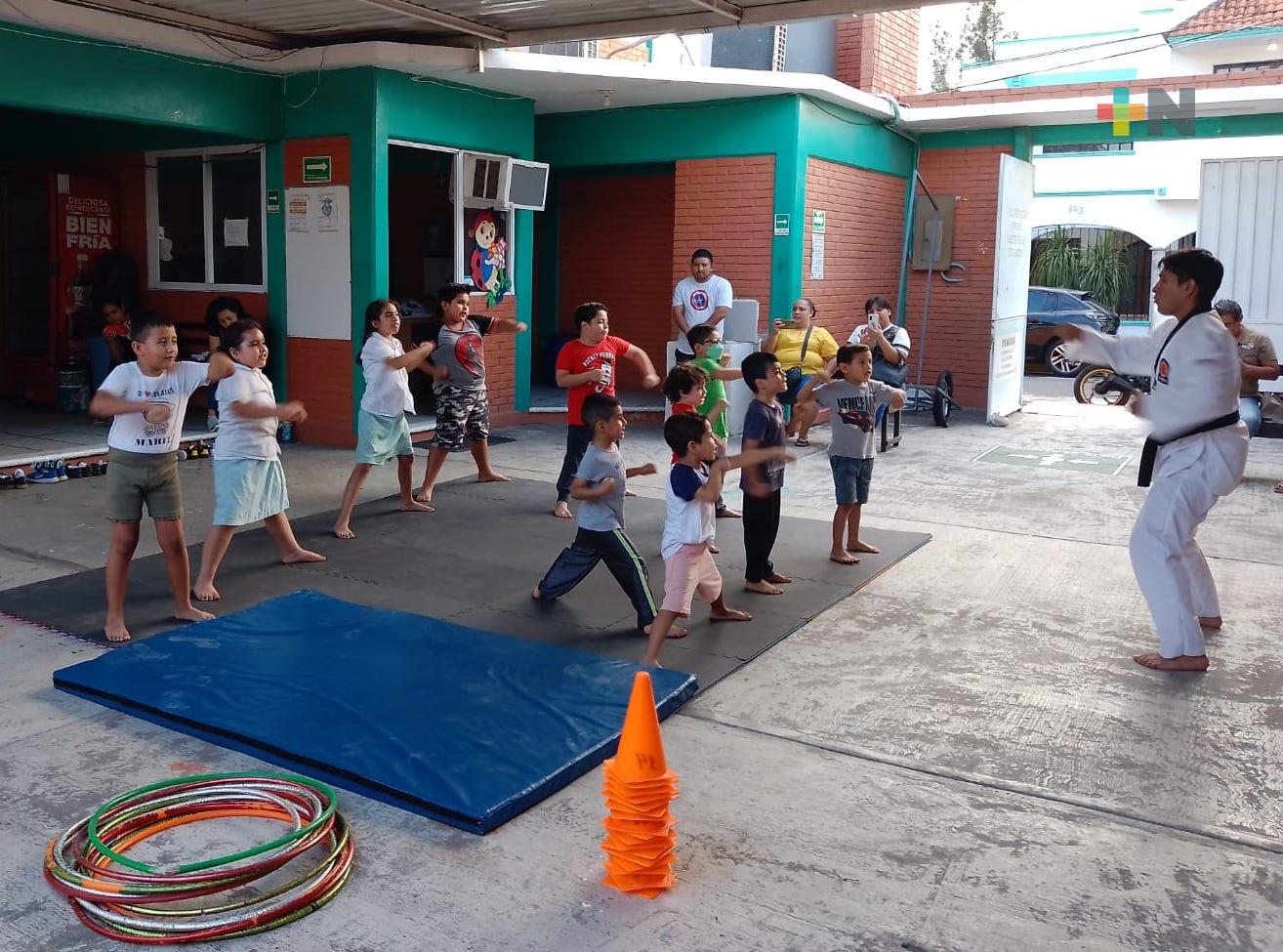Inicia proyecto de enseñanza de taekwondo, II Shim en Laguna Real