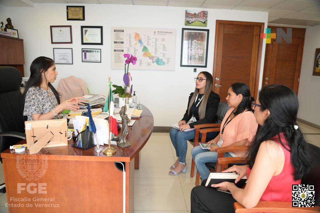 Fiscal general acuerda acciones para reforzar el trabajo con perspectiva de género