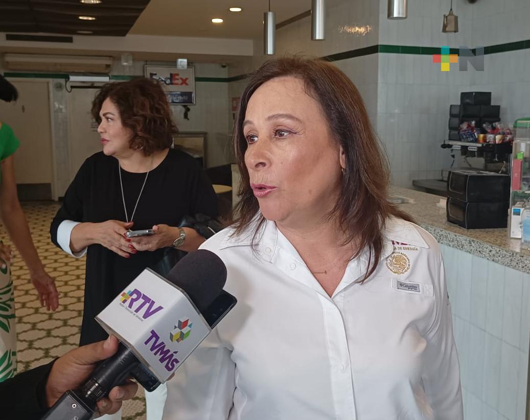 Gobierno Federal trabaja en garantizar abasto de energía en Veracruz: Rocío Nahle