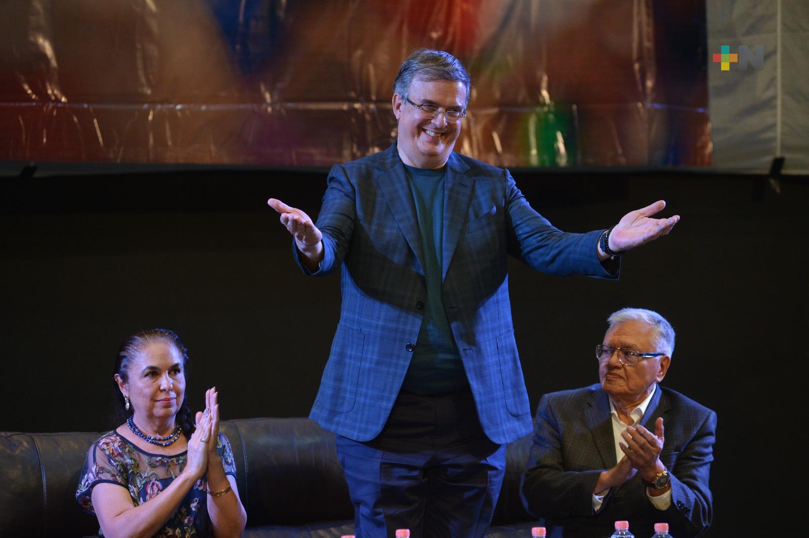 México necesita a Veracruz para salir adelante: Marcelo Ebrard