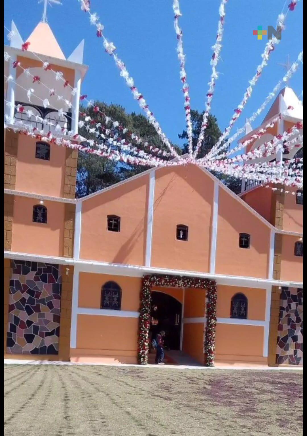 Actividades culturales y deportivas en  fiesta patronal de Tlalchichilquillo, Zacualpan
