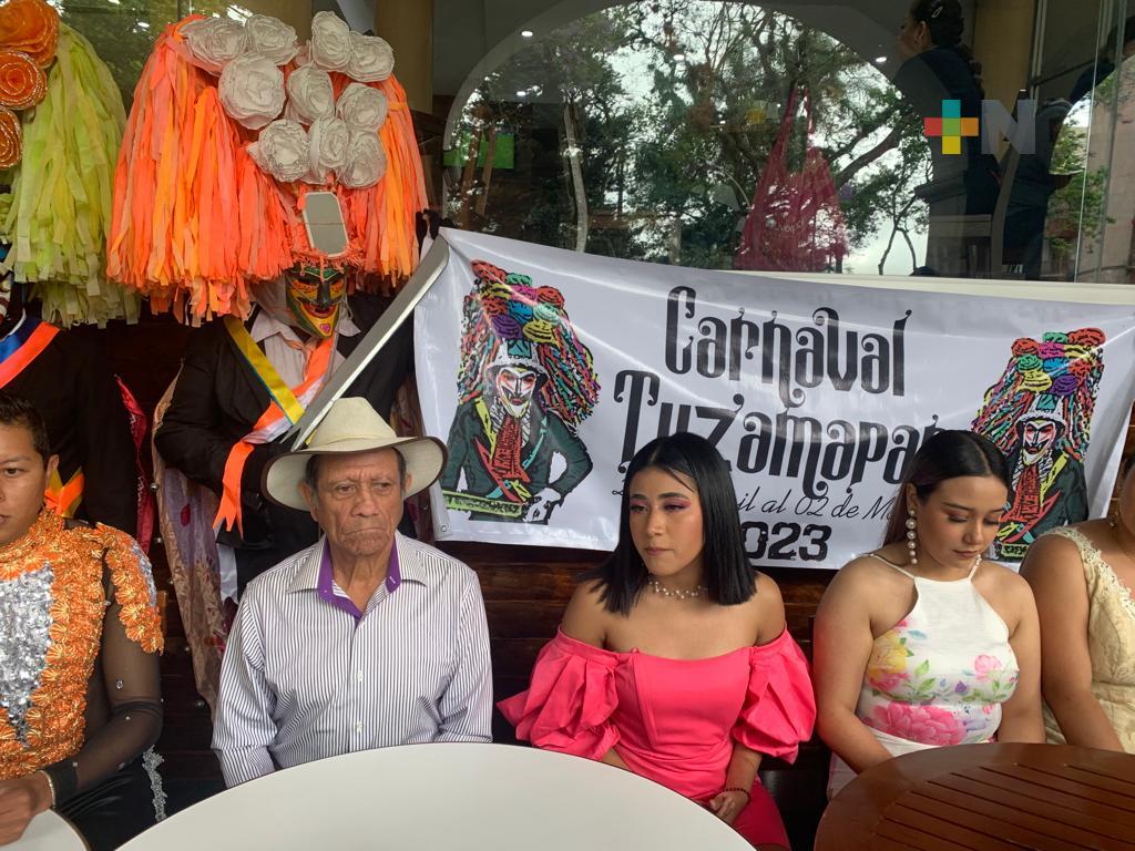 Tuzamapan se prepara para celebrar su carnaval