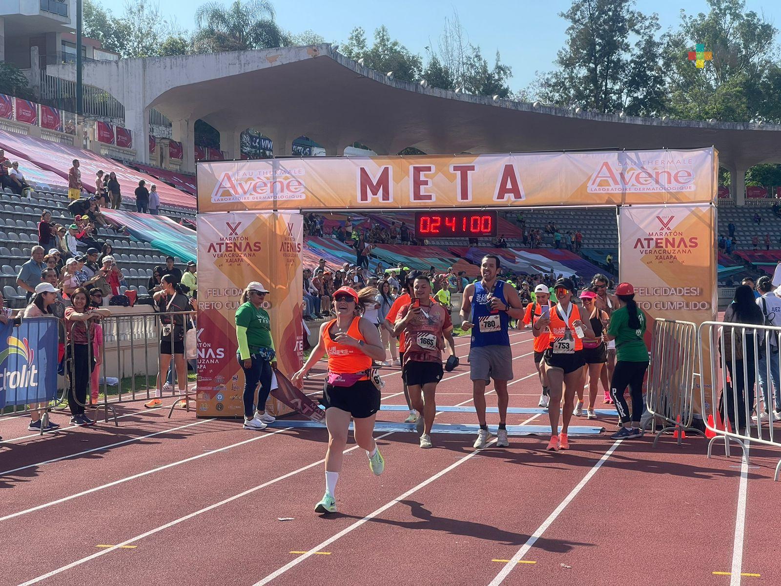 Realizan en Xalapa, cuarta edición de Maratón Atenas Veracruzana