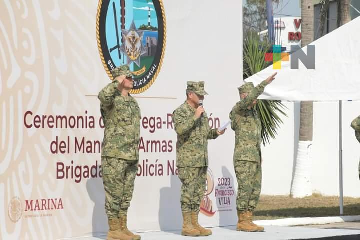 Cambian comandante de la Policía Naval en zona conurbada Veracruz-Boca del Río