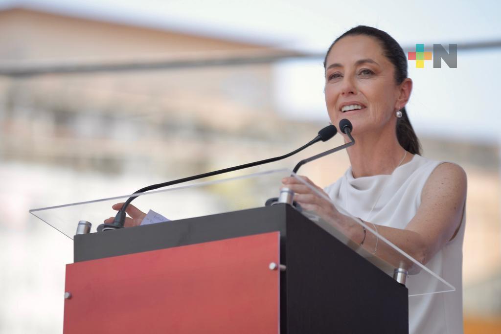 «Las mujeres pueden ser presidentas de la República y construir refinerías»: Claudia Sheinbaum