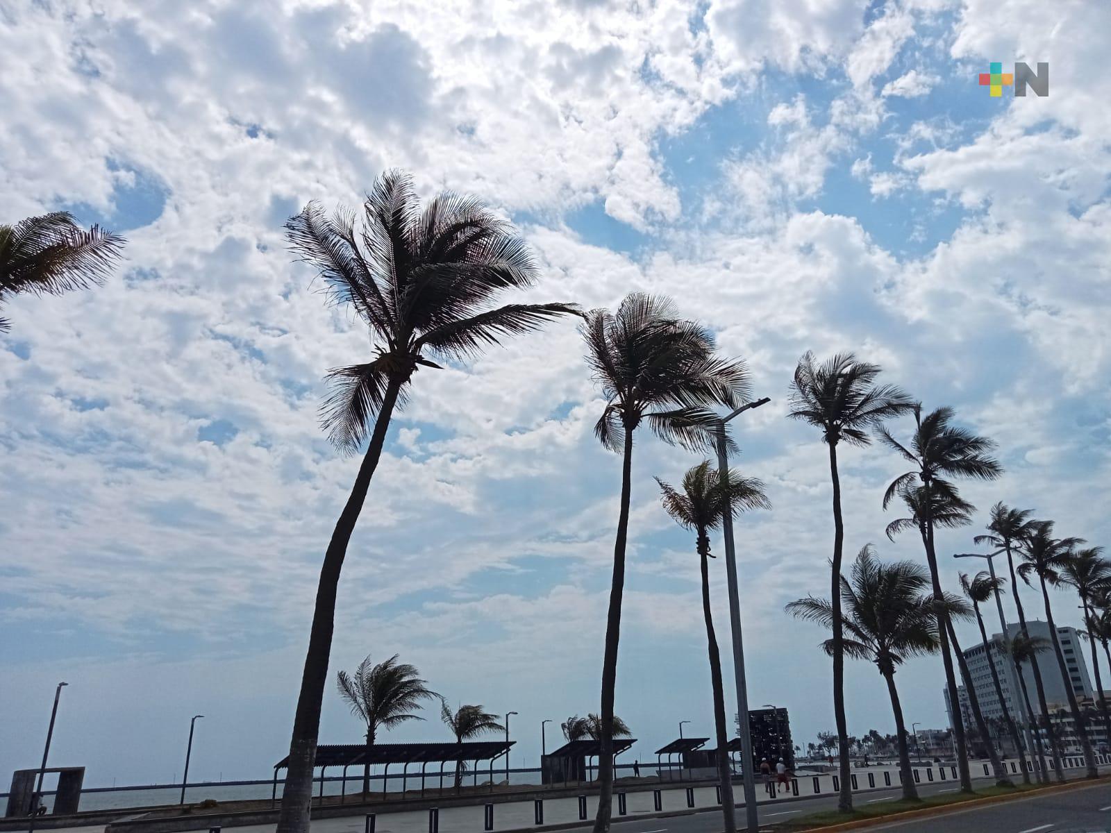 Cielo parcialmente nublado sin descartar lluvias en Veracruz-Boca del Río