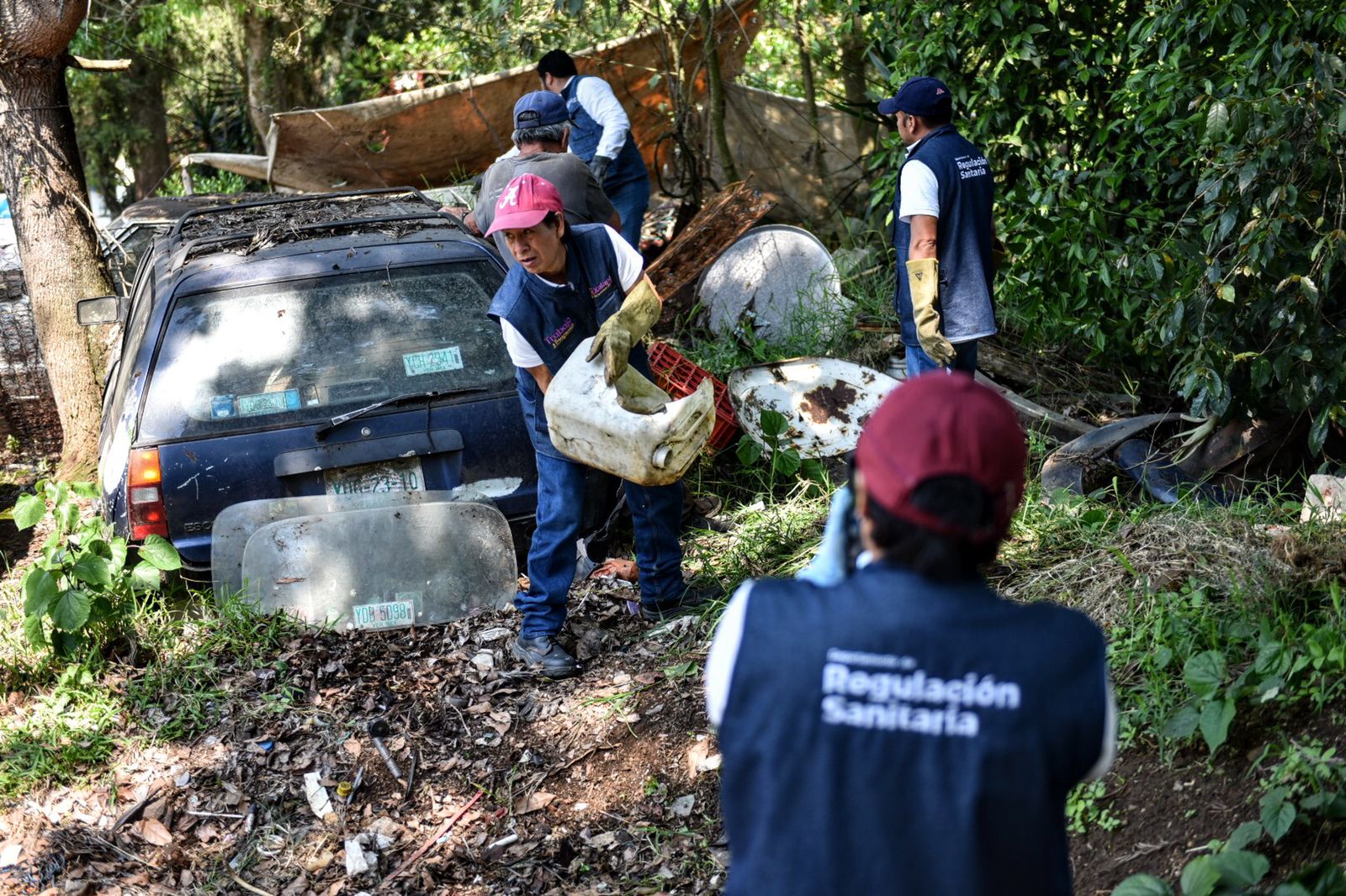 Habrá jornada de descacharrización en congregación de El Castillo
