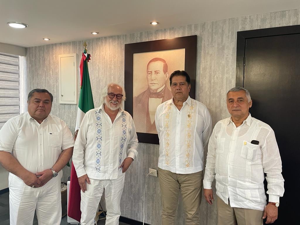 Presidente de la Red México visita la Universidad de Tabasco, en víspera a la Asamblea Nacional