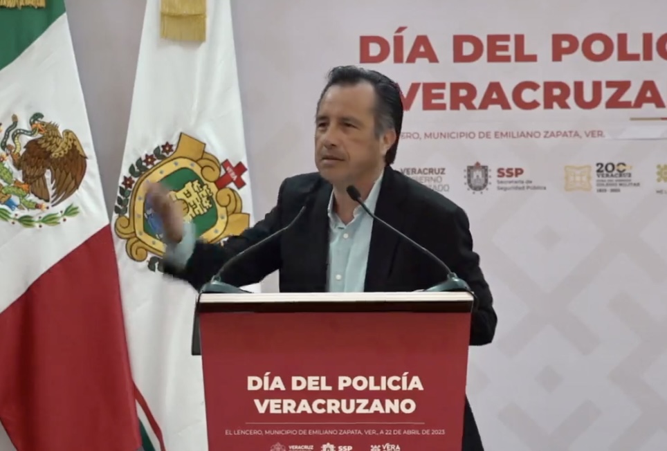 Policías veracruzanos, responsables del reducir la violencia: Cuitláhuac García