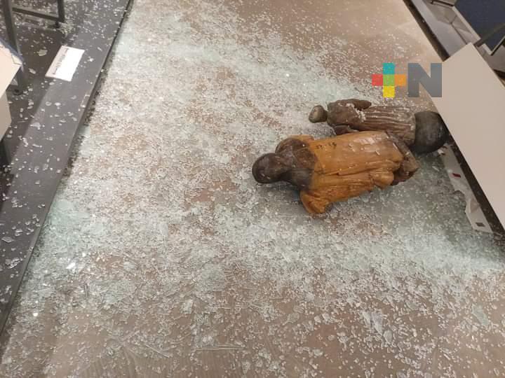 Esculturas religiosas presentan daños menores: INAH