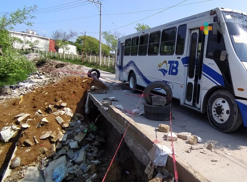 Destinarán 18 mdp para solucionar deslaves en carretera La Haciendita-Banderilla