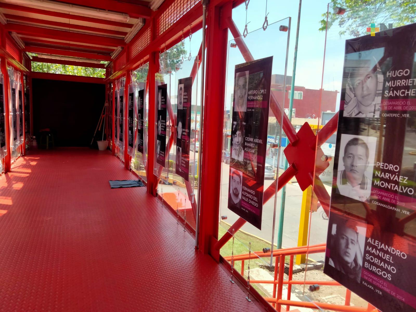 Familiares y público en general puede visitar memorial de personas desaparecidas en Xalapa