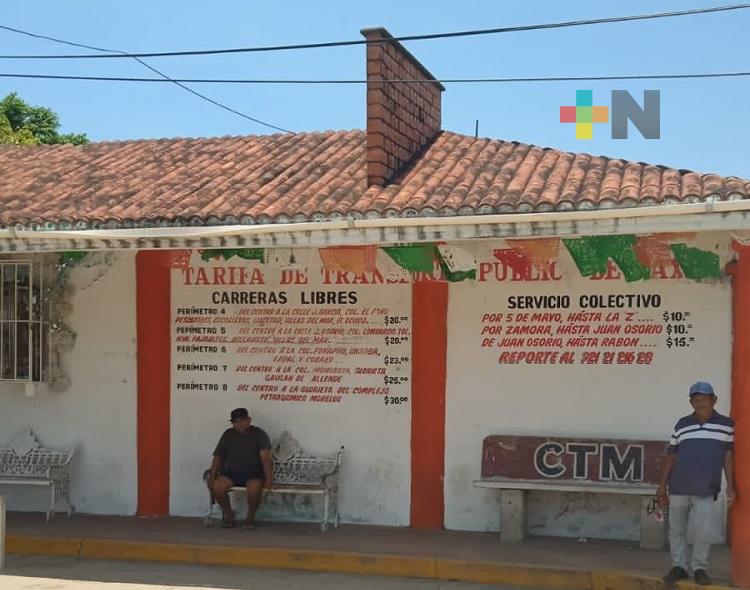 Taxistas de Villa Allende piden les regresen módulo de atención de quejas de transporte público