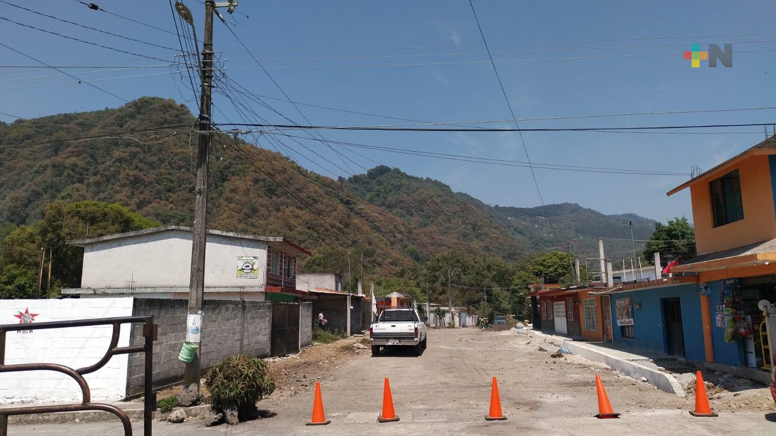 Realizan obras de infraestructura hidráulica en Coacoatzintla