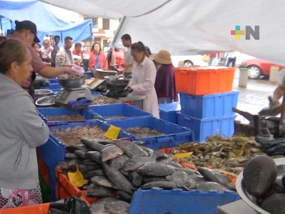 En Xalapa, ventas en pescaderías vuelven a la normalidad