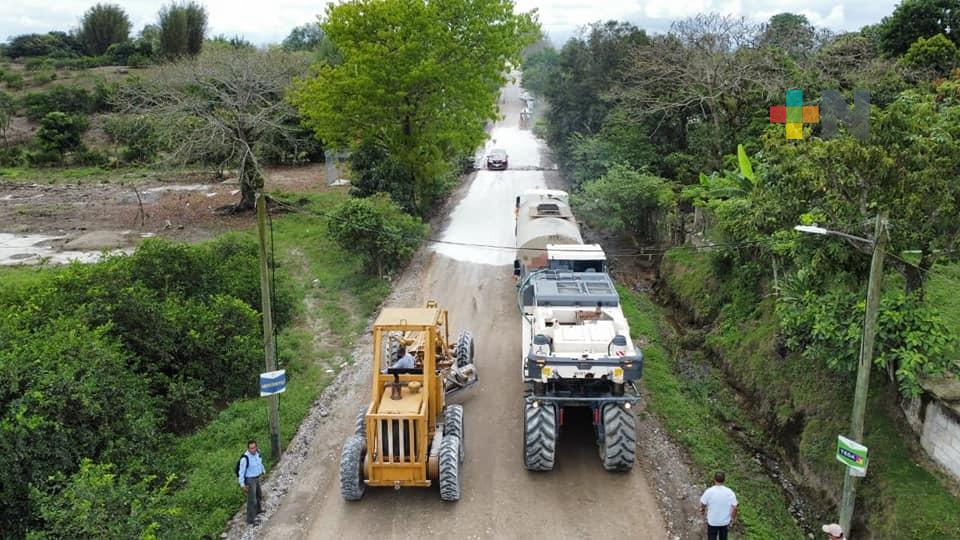 Comunidades citrícolas de Martínez de la Torre satisfechas con rehabilitación de tramo Arroyo del Potrero-La Palma