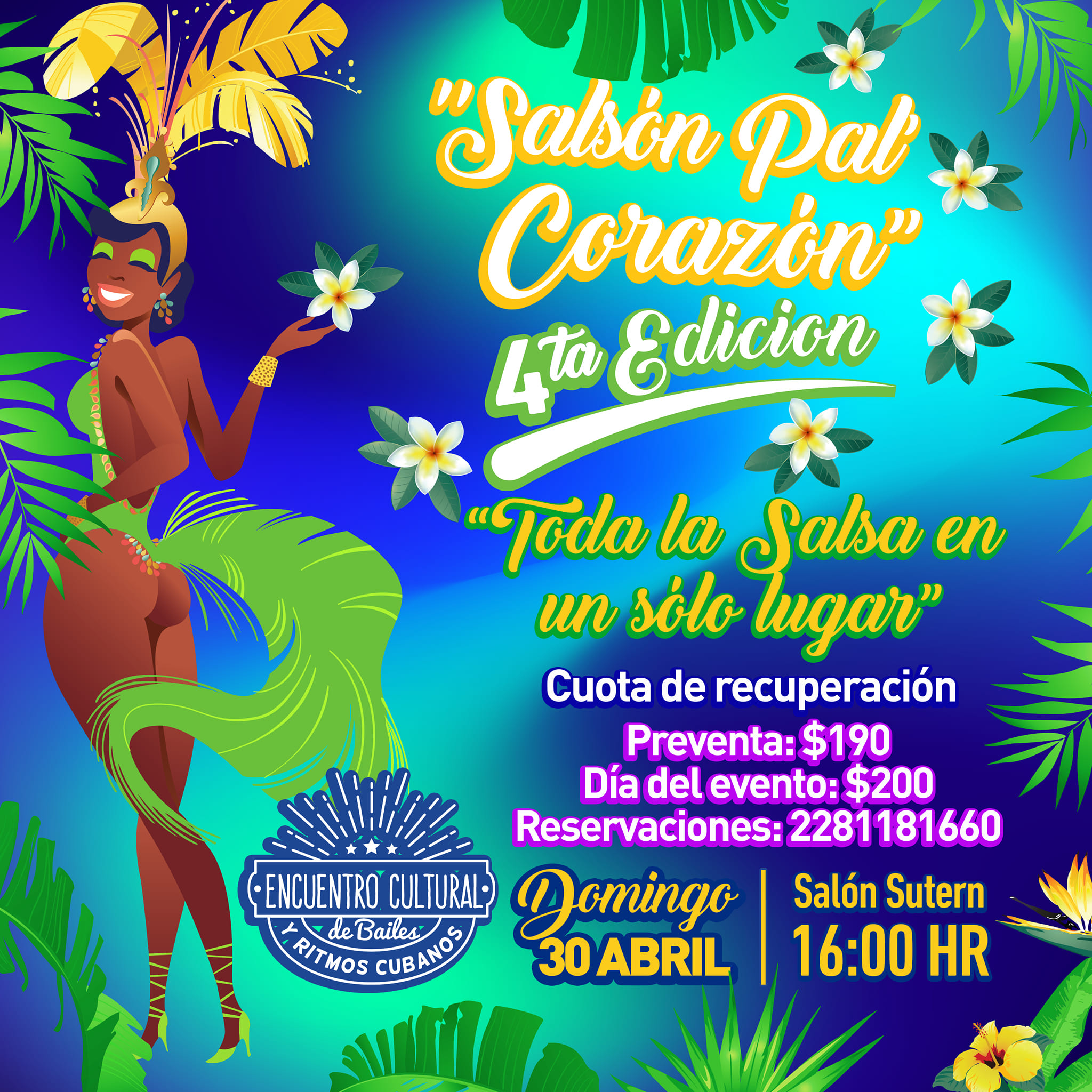 Todo listo para la cuarta edición del “Salsón pal’ Corazón” en Xalapa