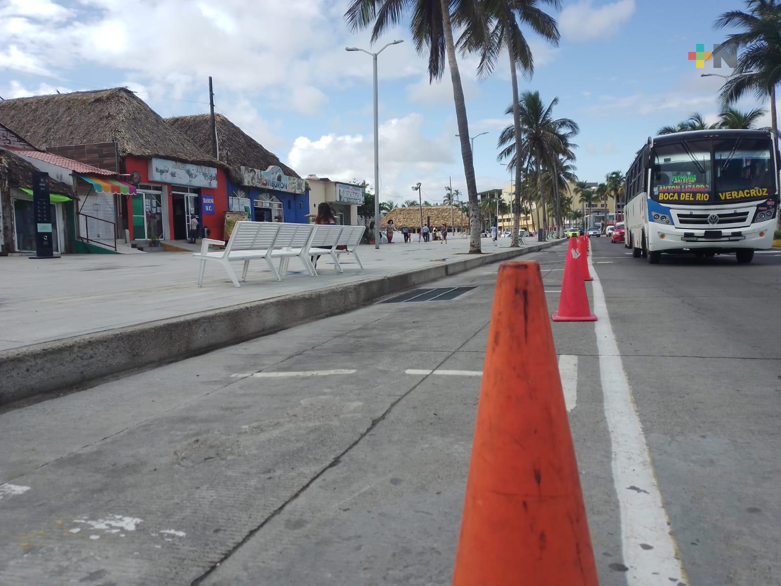 Conos y elementos de Tránsito afectan  al turismo en zona de Villa del Mar