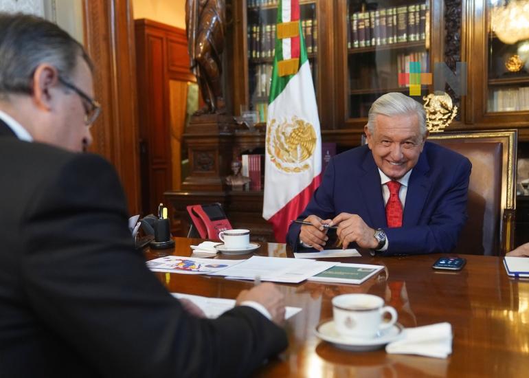Presidente López Obrador y Joe Biden refrendan cooperación en migración y atención a tráfico de drogas