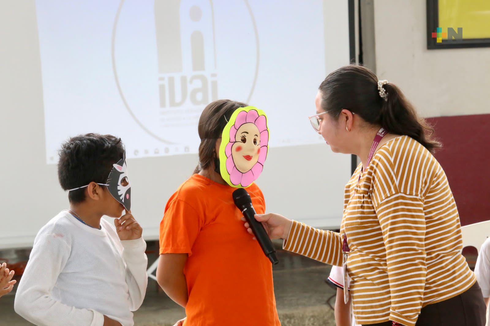 IVAI lleva capacitación y actividades culturales a Uxpanapa
