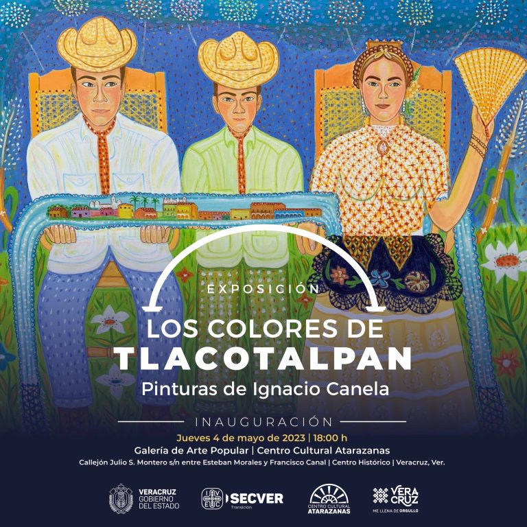Inaugura IVEC la exposición Los colores de Tlacotalpan, del pintor Ignacio Canela
