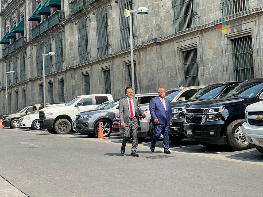 Participan Cuitláhuac García y Eric Cisneros en reunión nacional del Plan Integral de Seguridad