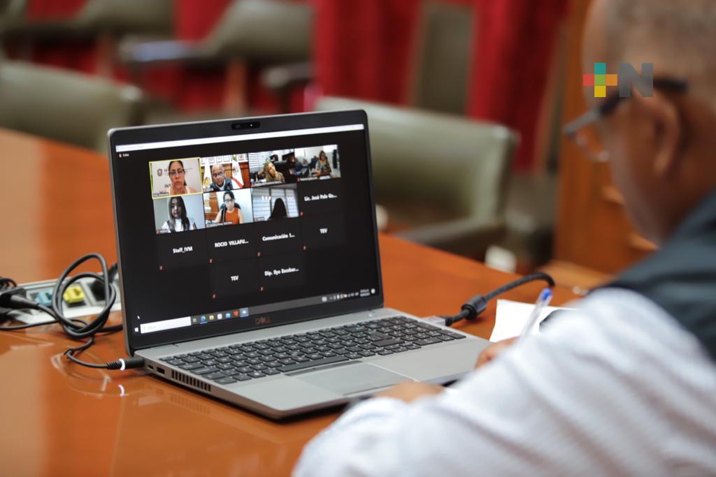 Eric Cisneros encabezó de manera virtual la Junta de gobierno del IVM