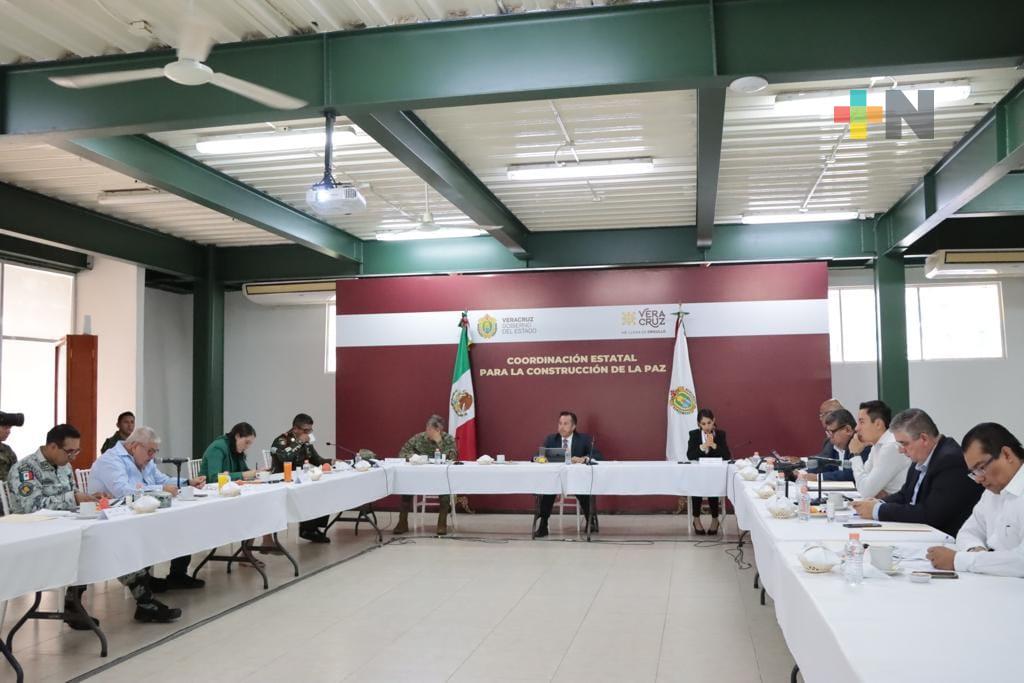 En Emiliano Zapata sesionó la Mesa para Construcción de la Paz