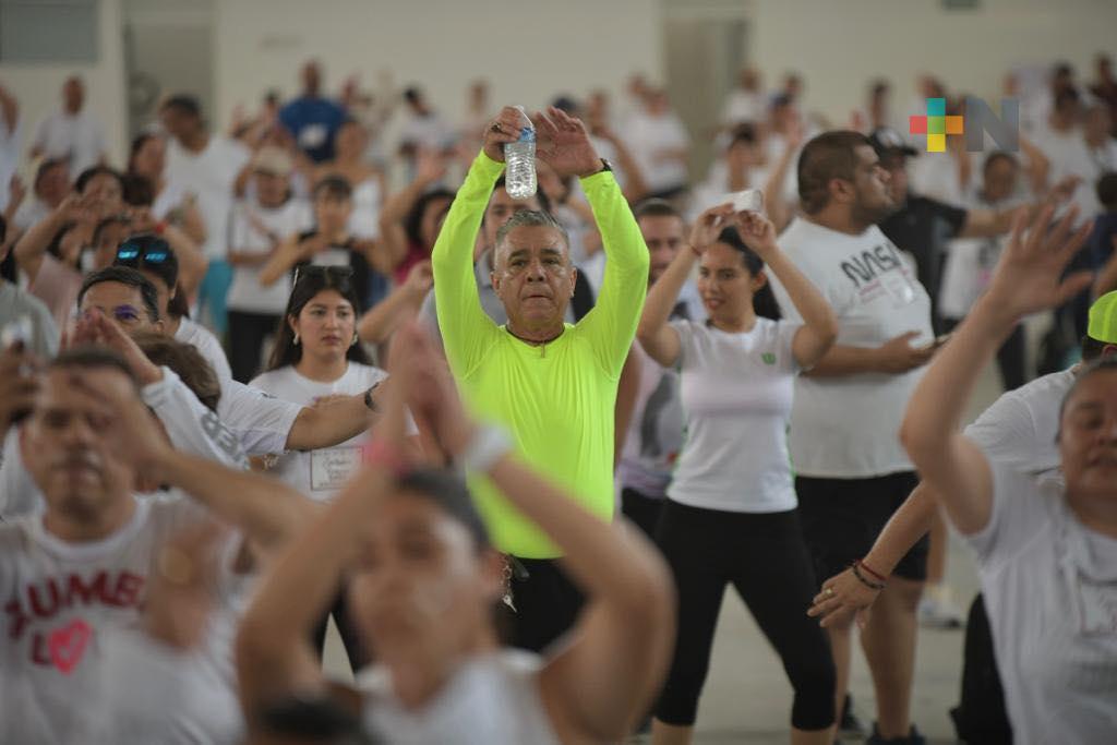 Exitoso primer Zumbatón «Cuidando el Corazón Veracruz Me Llena de Orgullo»: Gobernador