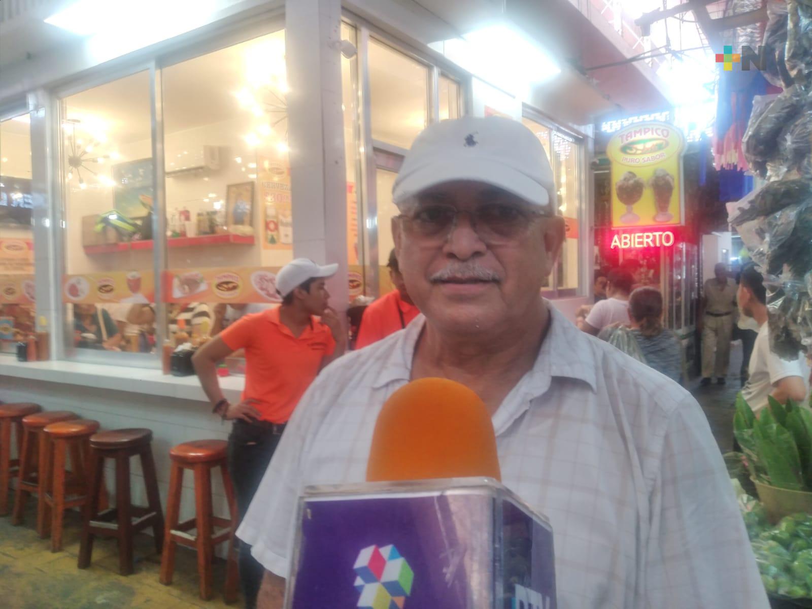 Incrementan ventas en un 60% comerciantes de mercado de Veracruz