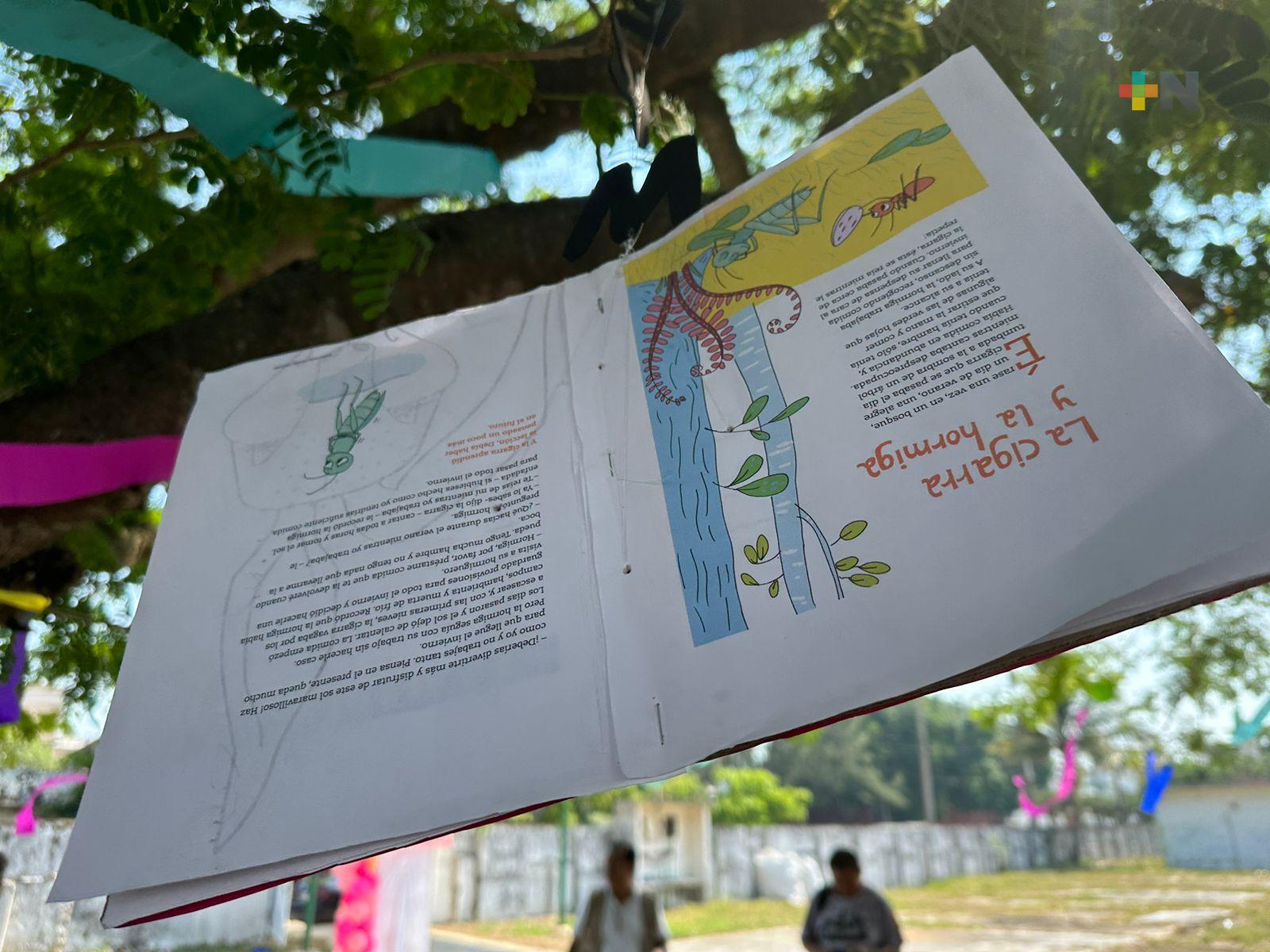 Alumnos de primaria participan en concurso de “Libro Artesanal”