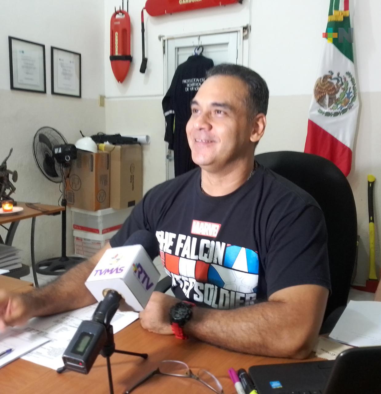 Más de 500 incendios han combatido bomberos en Veracruz puerto