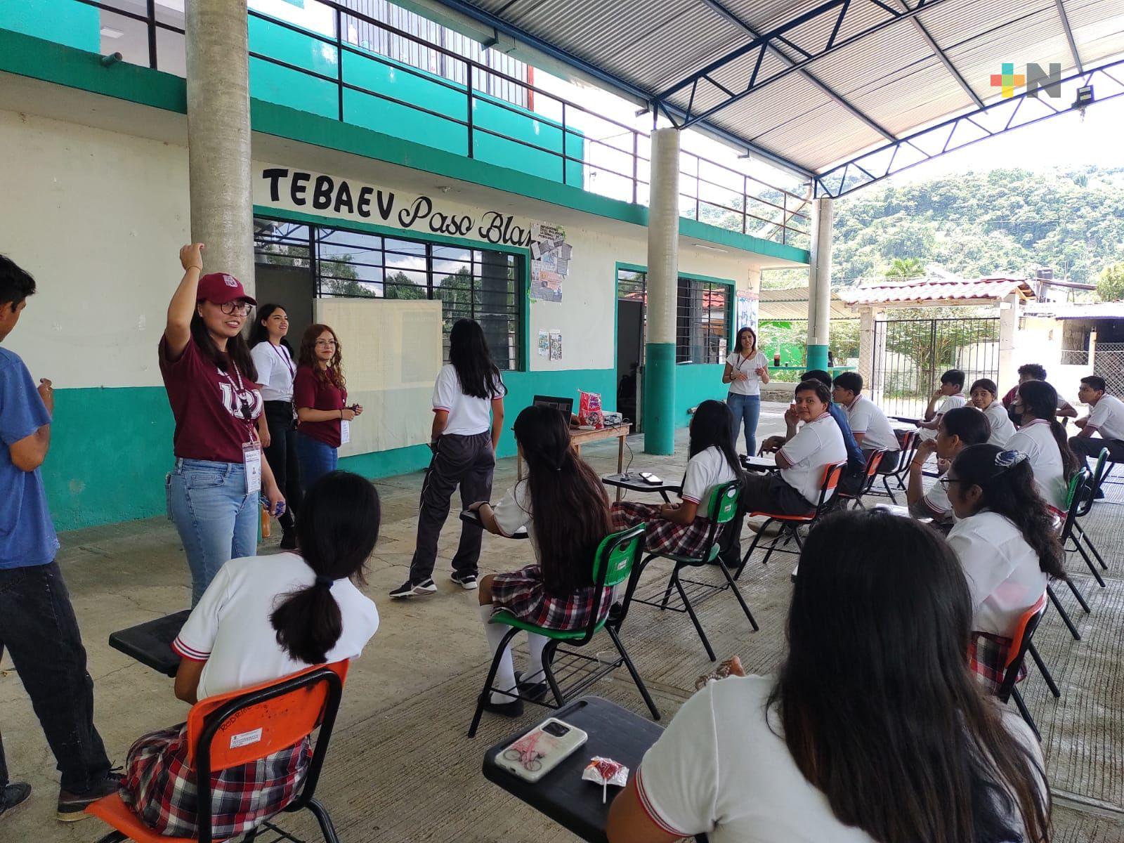 Brigadas de servicio social del IPN visitaron comunidades de Misantla