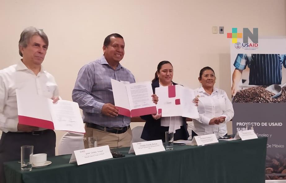 Veracruz busca comercializar café y miel, a través de la agencia estadounidense para el desarrollo internacional