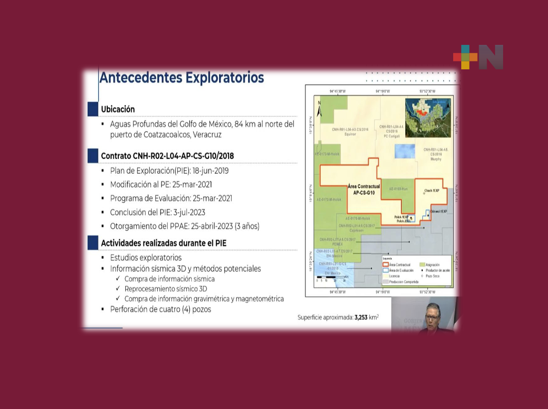 Comisión Nacional de Hidrocarburos aprueba perforación de pozos en Golfo de México