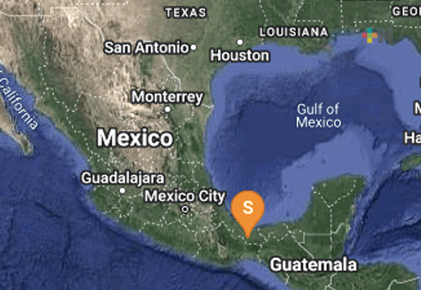 Se registra sismo de magnitud 4.2 al sureste de Sayula de Alemán, Veracruz: SSN