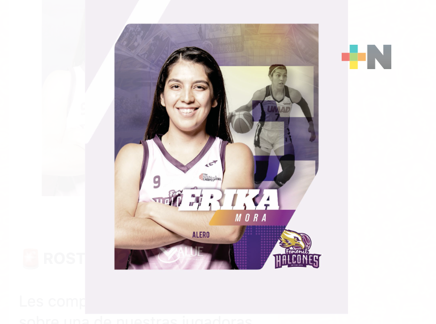 Incorporan Halcones de Xalapa Femenil a Erika Mora