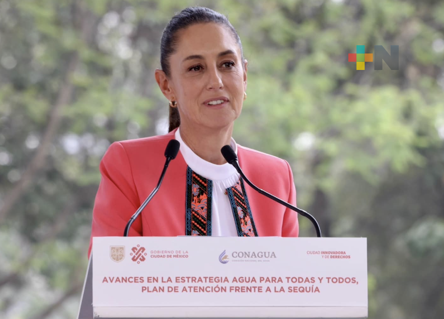 Claudia Sheinbaum presenta avances del Plan de Atención a la Sequía