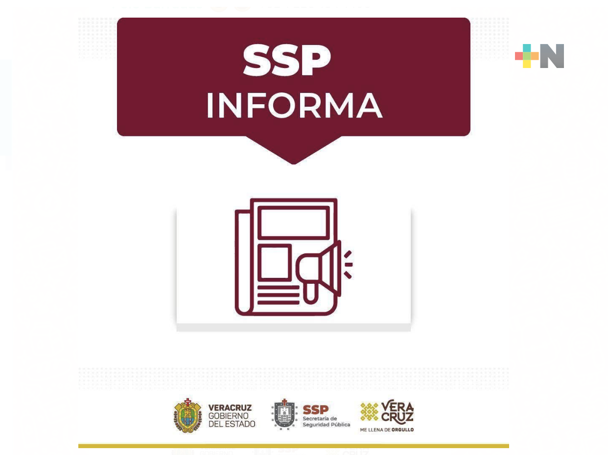Durante operativo, captura SSP a sujeto por presuntos delitos en Poza Rica
