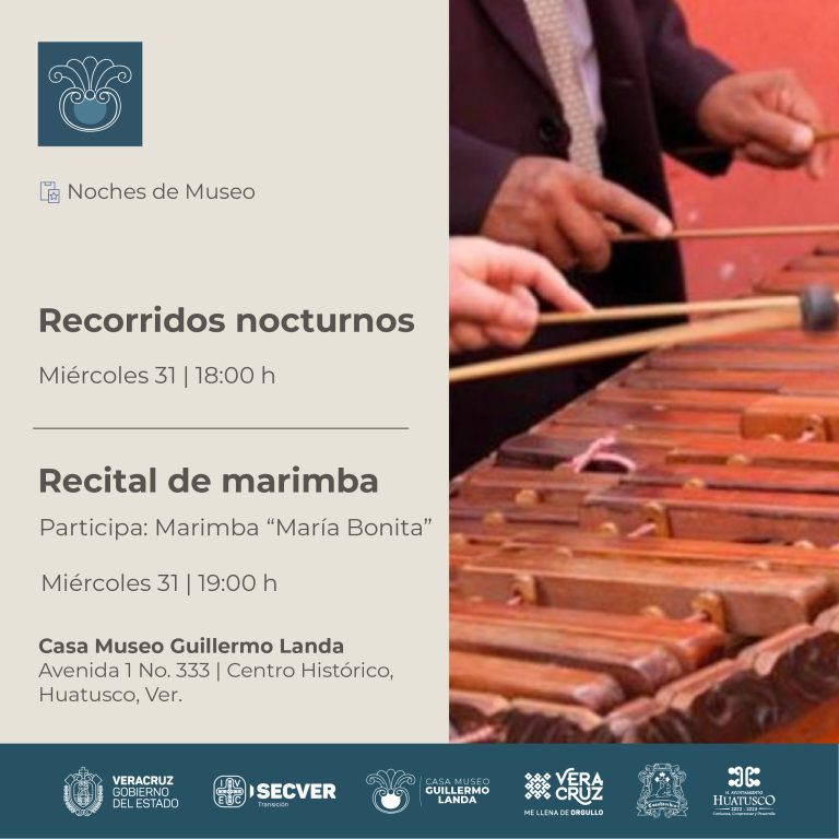 Invita IVEC a recorrido nocturno en la Casa Museo Guillermo Landa