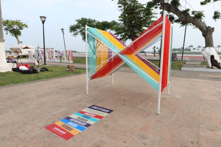 Inauguran instalación interactiva Chicuacë en el Centro Cultural Exconvento Betlehemita