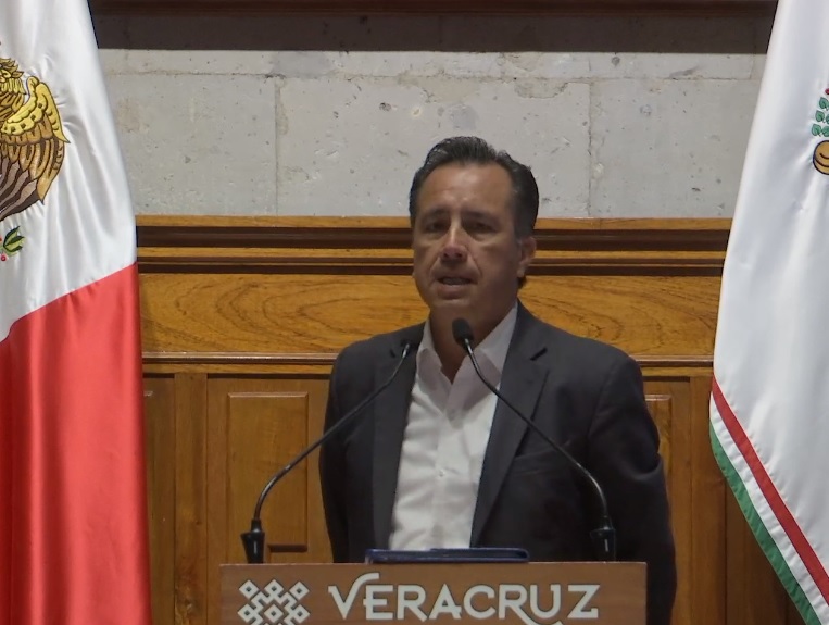 Gobernador Cuitláhuac García a favor de exhibir a jueces que favorecen a delincuentes